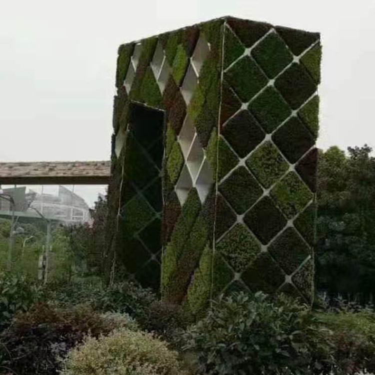 花卉造型租摆 街边景观造型设计 绿雕造型定制