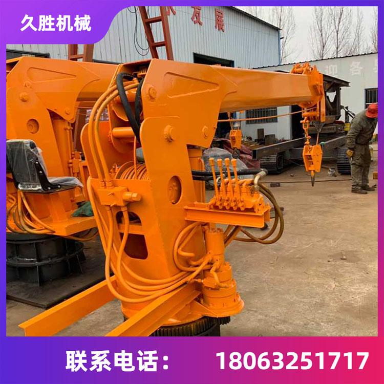 船用吊机 船吊起重机 油电两用船吊 久胜机械