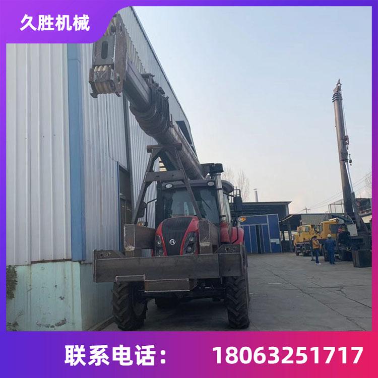改装拖拉机越野吊车 四驱拖拉机起重吊车 农用拖拉机吊车 久胜机械