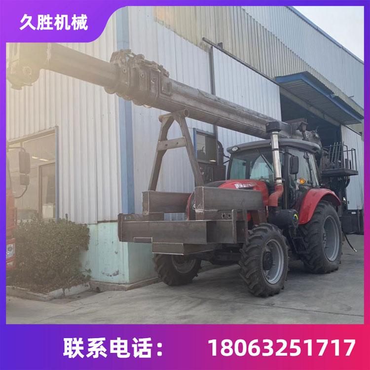 四驱拖拉机越野吊车 吊车钻孔一体机 12吨拖拉机吊车 久胜机械