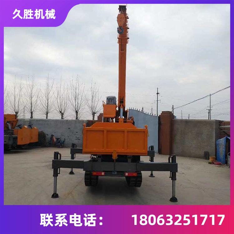 履带式随车吊 履带自备吊车 工程履带运输随车吊 久胜机械