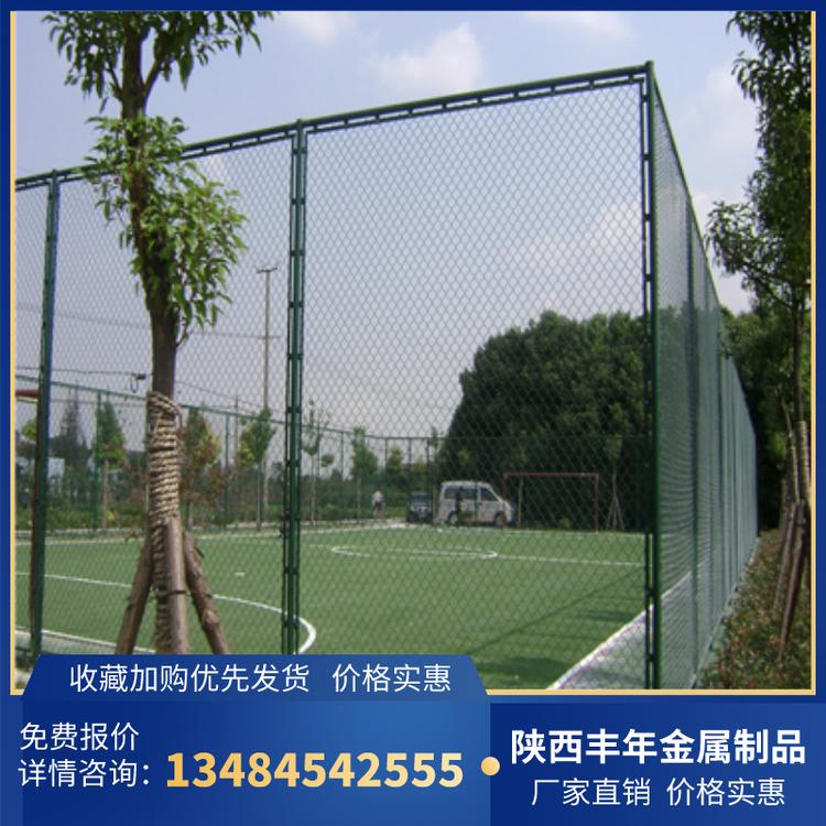 陕西宝鸡市体育场围网 专业加工球场安全围栏网浸塑球场围栏网篮球场围网质量保证