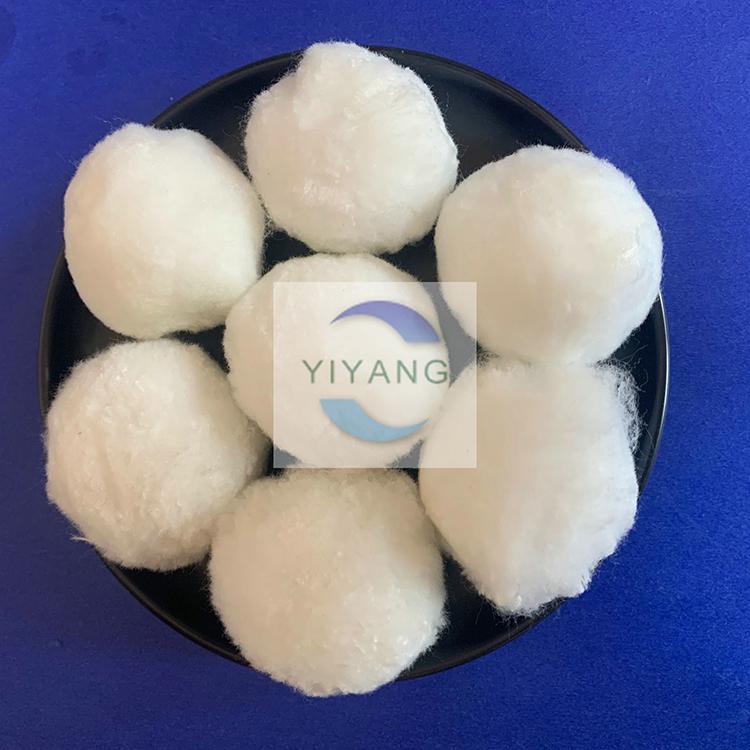 亿洋  纤维球填料  耐溶剂处理设置   质优价廉   纤维球价格  厂家直销