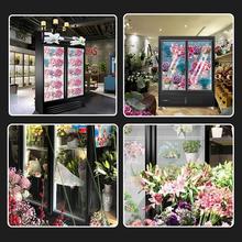 双门三门鲜花保鲜柜 花店鲜花展示柜 鲜花冷藏柜商厨世家