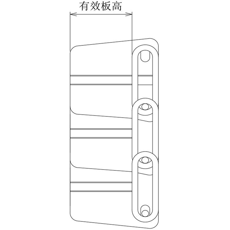 挡板式烘干网带 挡板堆积式网带 供应商加工定制 挡板型网带