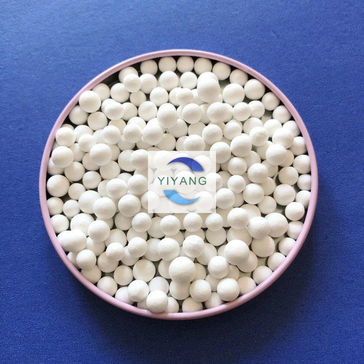 活性氧化铝生产程序 表面光滑 亿洋原生氧化铝球不破裂