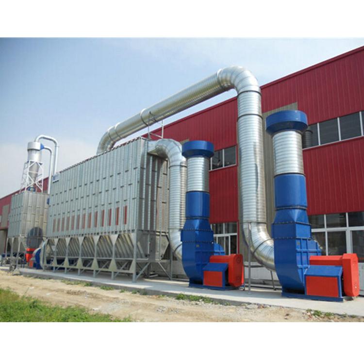 中央除尘设备滤筒布袋除尘设备家具厂木工车间除尘器锅炉脉冲布袋除尘设备滤袋除尘环保设备