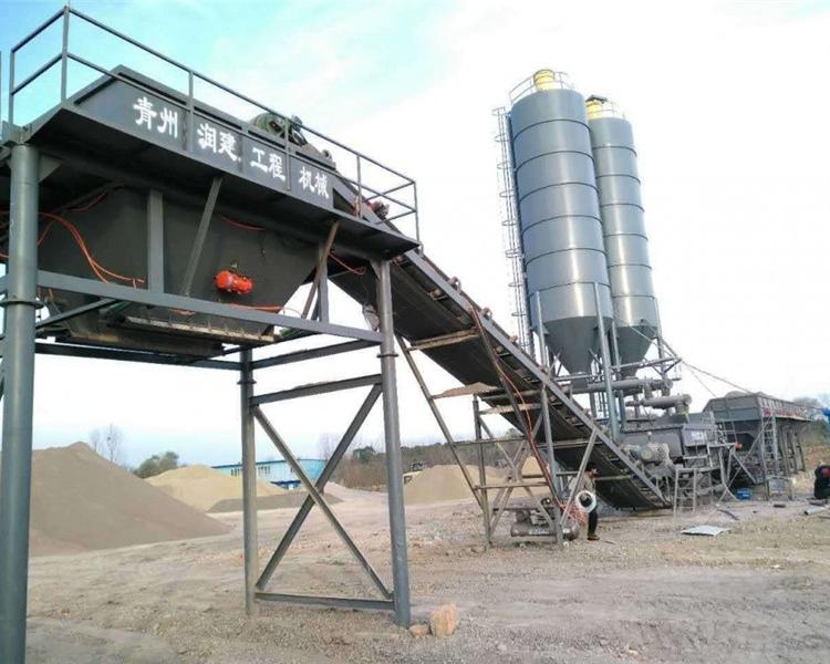 青州水稳拌合站生产厂家_润建稳定土拌合站_工厂直供