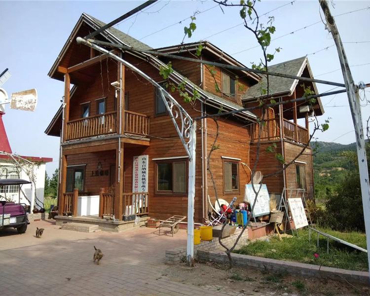 河南鹤壁新农村别墅 园林观景房度假房屋生产厂家