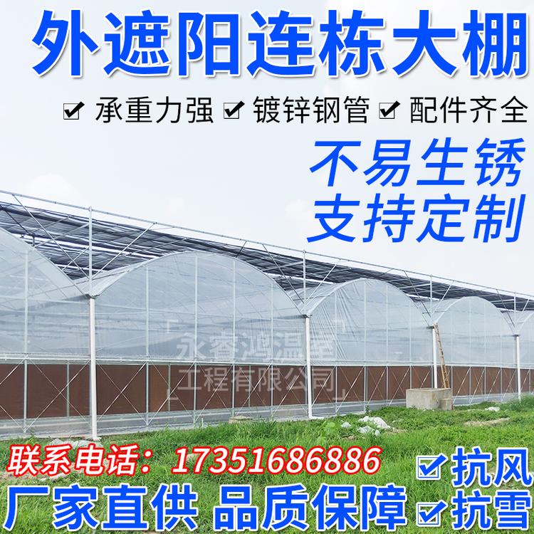 南平温室大棚 农业大棚 蔬菜大棚 花卉大棚 玻璃大棚玻璃温室大棚玻璃棚架温棚造价 热镀锌大棚骨架