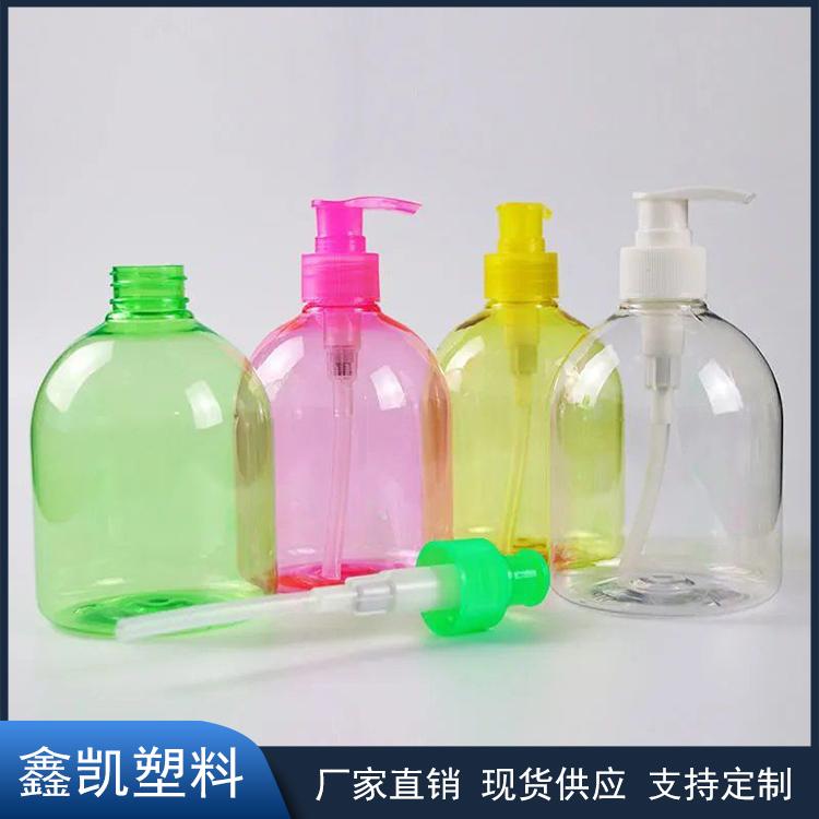 现货供应 透明塑料瓶 按压式洗手液瓶 pet沐浴露包装瓶