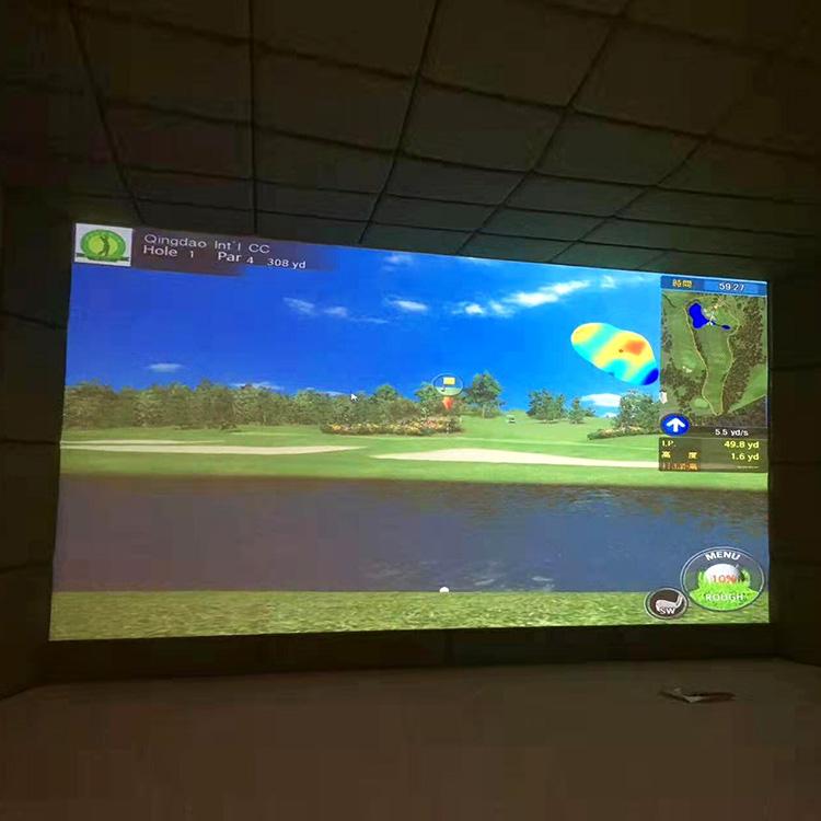 室内模拟高尔夫 X3雷达定位系统质量好免费安装 厂家直销 迈哈沃