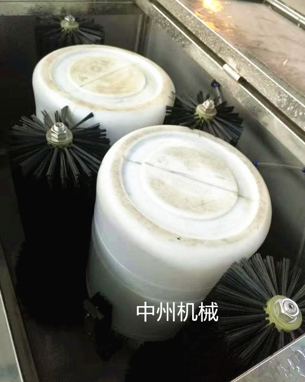 工业刷桶机内外刷桶设备 周转桶洗桶机 刷桶机定制刷桶机生产厂家