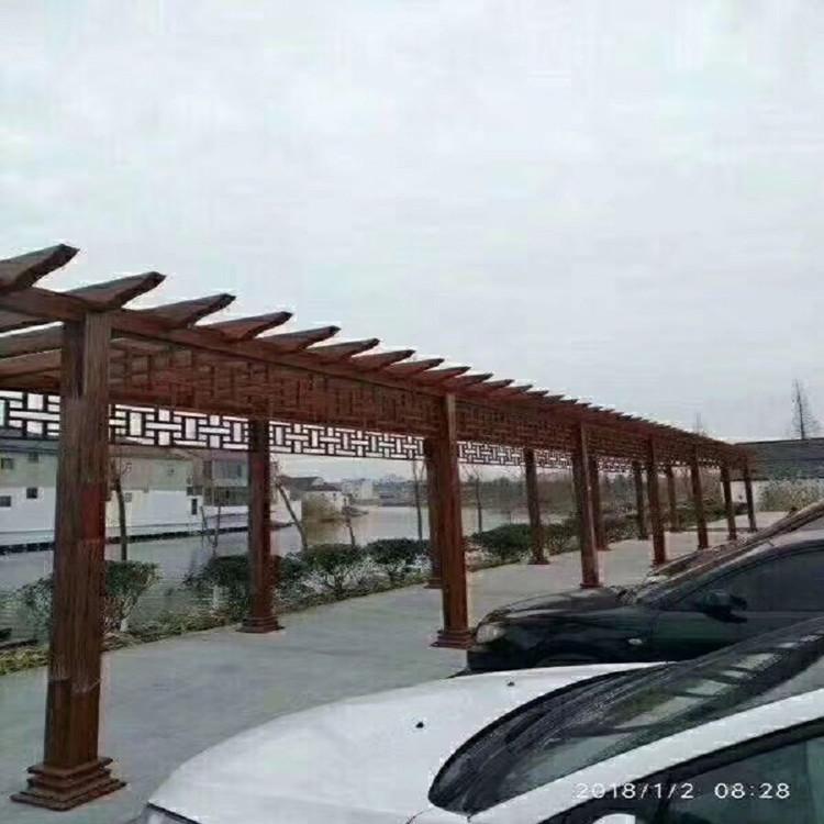 铝艺廊架--铝合金廊架--廊架加工  康豪定制