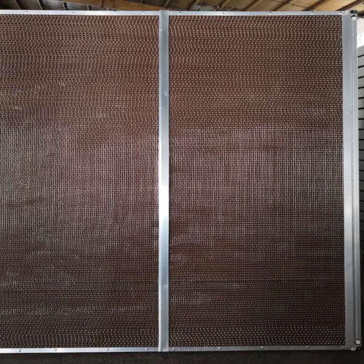 定制镀锌板水帘 养殖场降温水帘墙 车间降温温室大棚专用湿帘