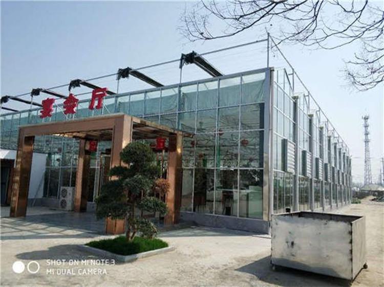 新型日光温室蔬菜大棚 镀锌管材日光温室报价