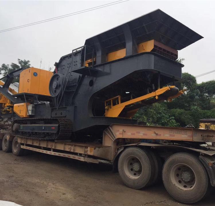履带式可移动破碎机 大型破碎设备 龙赢 加工定制