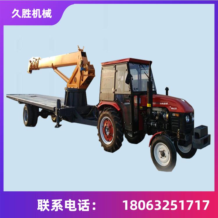 集装箱拖拉机平板吊 楼板吊 拉电线杆专用拖拉机平板吊 久胜机械