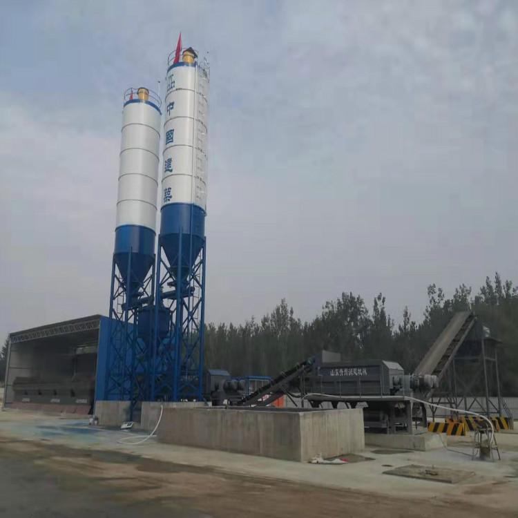 订制WDB800型稳定土拌合站 稳定土拌合站 青州润建机械厂家直销