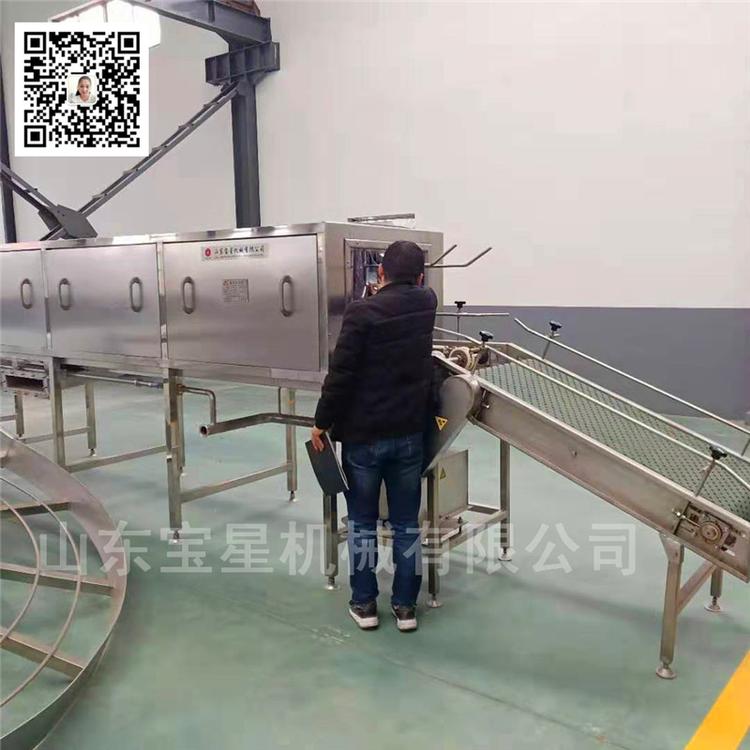 新疆禽笼清洗机 鸡苗笼子清洗杀菌机价格 鸭笼清洗机厂家