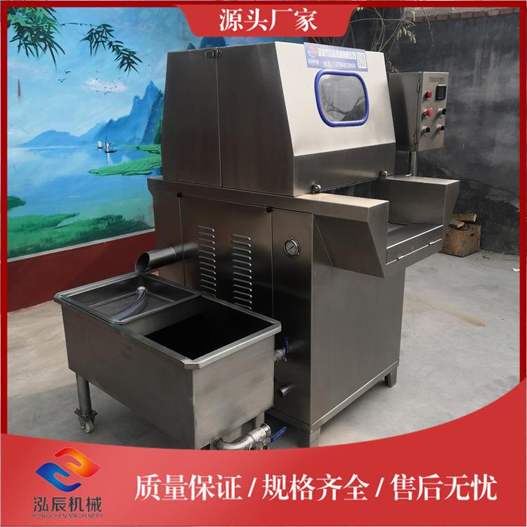 泓辰80针鸡胸肉盐水注射机 酱香牛肉盐水注射机 鸡翅鸭翅腌制入味机