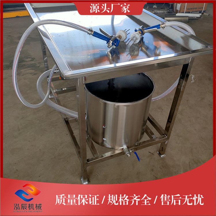 小作坊用盐水注射机 8针两枪手动注射机 鸡大腿盐水入味机 泓辰机械