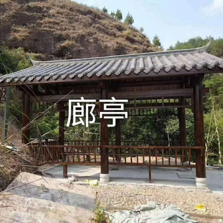 四川防腐木凉亭 成都防腐木屋施工 成都防腐木材料厂家