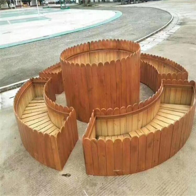 户外防腐木花箱 街道防腐木花箱  品质保证 厂家直销