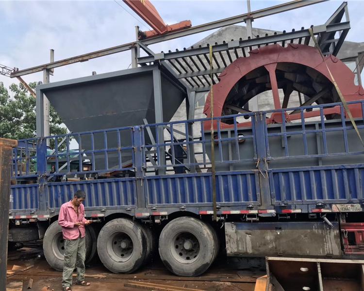 小型洗沙机 旭科洗沙机报价 轮式洗沙机型号