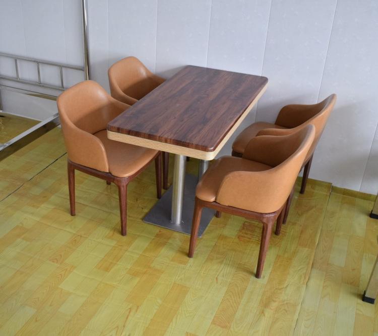单位餐厅专用餐桌椅 食堂餐桌椅