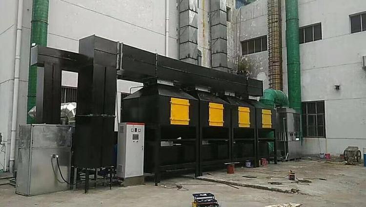 催化燃烧 工业废气VOCS处理   脱附吸附RCO催化燃烧 设备 天津德航厂家直销  全国多项安装案例  诚招代理