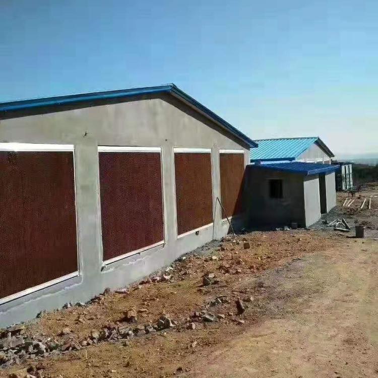 直销畜牧养殖场专用降温水帘湿帘 15公分镀锌板水帘 铝合金水帘
