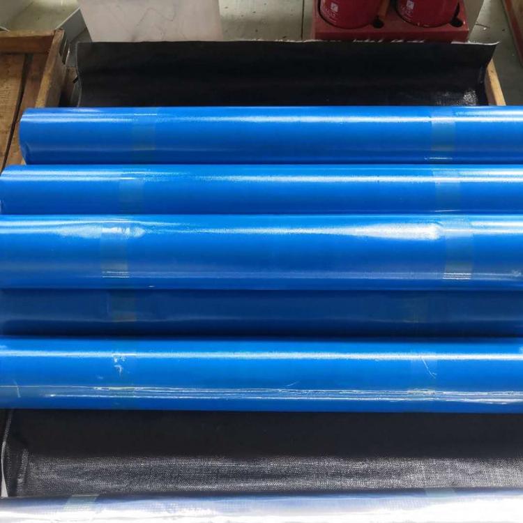 彩钢瓦钢结构屋顶专用抗老化高分子自粘防水卷材    抗晒自粘防水卷材生产厂家/天晴防水
