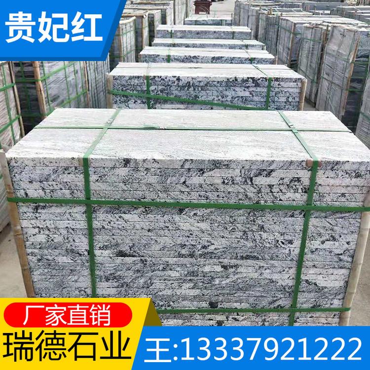 外墙干挂地铺石材线条大理石火烧板 自有矿山批发灰麻天然花岗岩 工厂直销