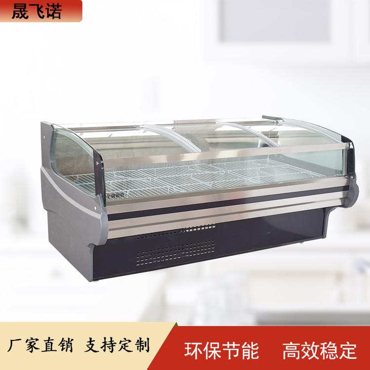 鲜肉柜 现货供应鲜肉展示柜 商用鲜肉冷藏保鲜柜 卧式豪华鲜肉柜