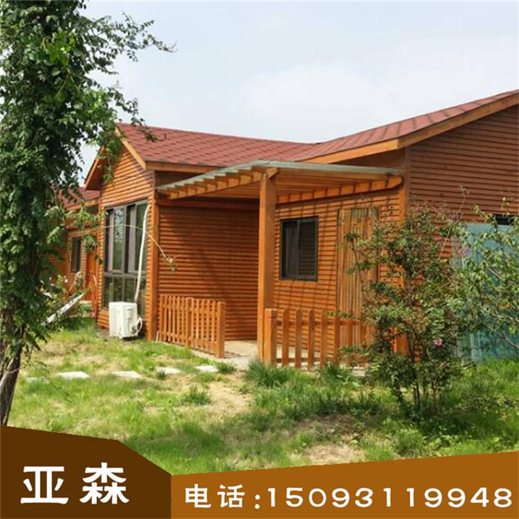 亚森热销防腐木木屋 小型防腐木木屋 冬暖夏凉 抗潮保湿 透气性强