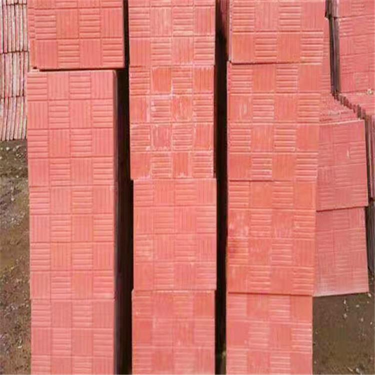 人行道路砖   广场砖    耐用耐磨的广场砖  山东供应彩砖