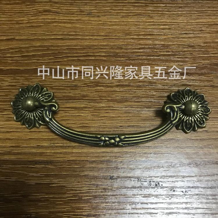 佛山高端奢华现代简约抽屉橱柜家具五金拉手 欧式铝合金拉手