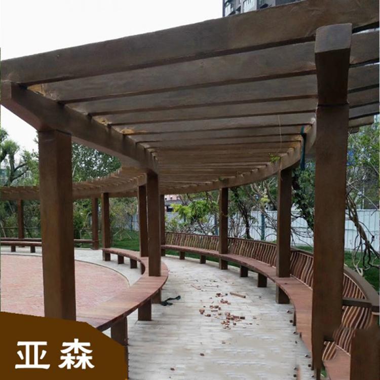 河南防腐木花架 郑州防腐木花架 厂家直销 款式多样