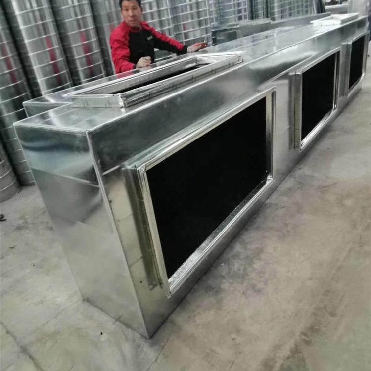 陕西大型商场通风设备管道的安装 地下室通风管道的施工