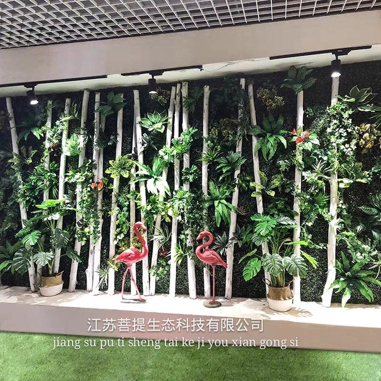 上海仿真植物墙工程 仿真绿色植物墙价格 室外墙体绿化