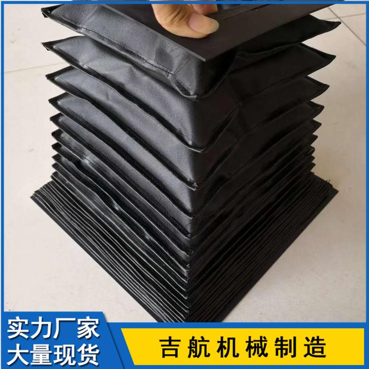 江苏盐城数控双头立车风琴防护罩 升降台防护罩测量批发定制
