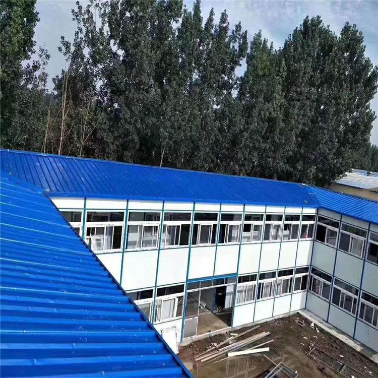 拆装式工地用临时建筑K式 活动板房 钢结构活动房 厂家直供