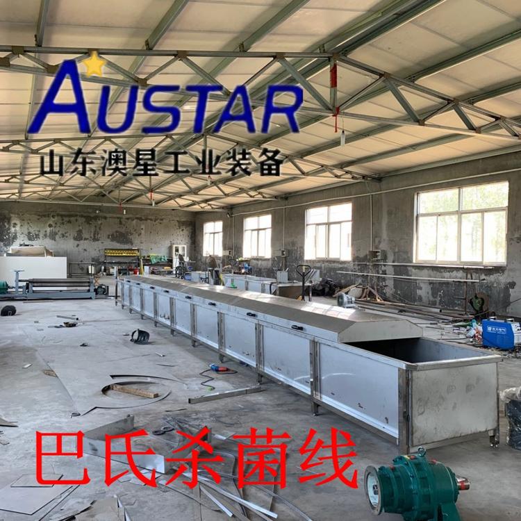 内脂豆腐蒸煮线 低温杀菌 流水线 巴氏杀菌流水线 高温灭菌设备