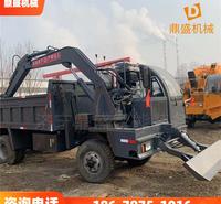 旋转车载式随车挖 四驱自卸式随车挖 园林绿化常备挖掘运输车 久胜机械