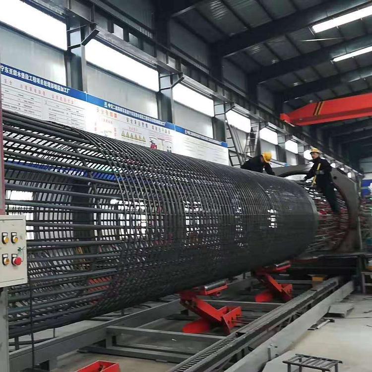 钢筋笼绕筋成型机 数控钢筋笼滚焊机 钢筋笼加工设备晟闻机械