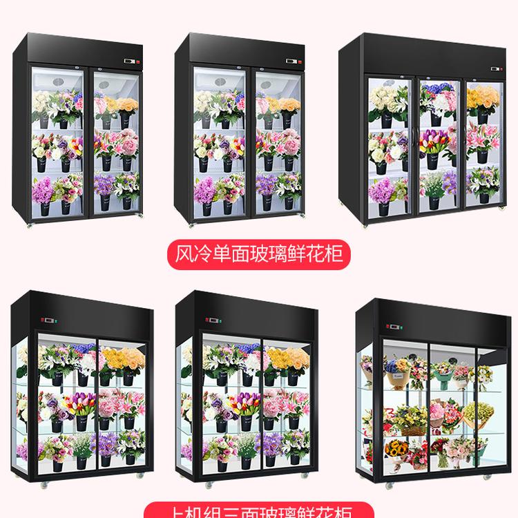 鑫利尔定制鲜花保鲜柜 冷藏鲜花柜 风冷鲜花柜价格
