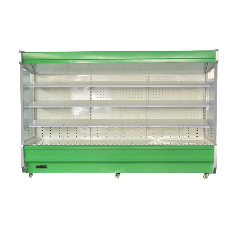 商用立式风幕柜 超市风幕柜 水果蔬菜保鲜柜 风幕展示柜杰爱