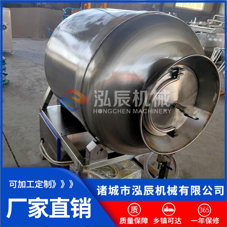 商用真空变频滚揉机 鸡胸肉嫩化腌制机 鸡腿入味滚揉机 泓辰机械