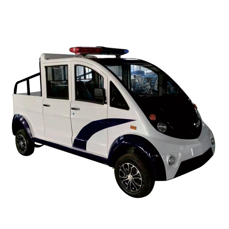 电动四轮皮卡（不可上牌）_双排电动四轮货车_皮卡巡逻车_厂家直销